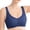 Blue, variant on dmqupv Womens Bras Push Up Wireless Women's Back Smoothing Underwire Bra Black XXL
