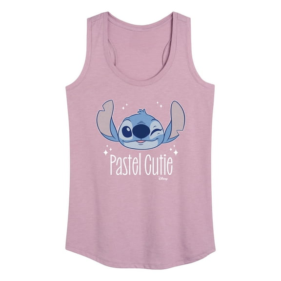Disney - Lilo & Stitch - Stitch's A Pastel Cutie - Women's Racerback Tank Top