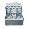 Nuby Easy Go Booster Seat with Adjustable Safety Straps and Harness, Gray, Unisex