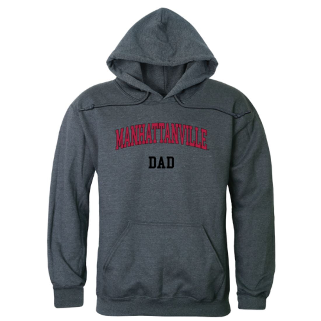 Manhattanville College Valiants Dad Fleece Hoodie Sweatshirts