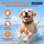 PcEoTllar Dog Training Collar, Dog Shock Collar with Remote, 4 Modes Beep Vibration Shock, Waterproof, Rechargeable Dog Shock Collar for Training Small Medium Large Dogs