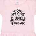 thumbnail image 3 of Inktastic My Aunt and Uncle Love Me Niece Gift Girls Toddler Dress, 3 of 4