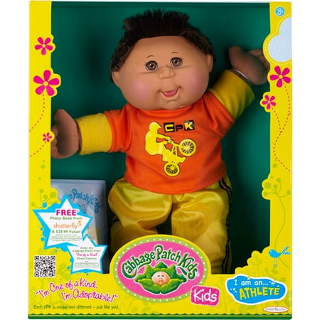 Cabbage Patch Kids Extreme Sports Boy Doll, Hispanic with Brunette Hair