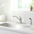 thumbnail image 7 of Kohler K-30614 Jolt 1.5 GPM Widespread Kitchen Faucet - Vibrant Stainless, 7 of 7