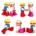 thumbnail image 3 of Compatible con Lego Partículas grandes de plástico Ensamblado Bloques de construcción Muñeca Bebé Accesorios a granel Piezas Fundación, 3 of 4