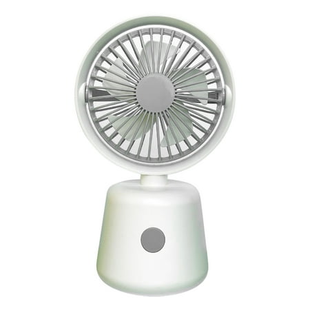 

cdar Desk Fan Rotary Multifunctional 5-Blade Desktop Mini Electric Fan for Summer Handheld Fan