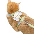 thumbnail image 2 of mdesiwst Little Bee Cat Harness Adjustable Kitten Harness with Leash Cute Bee Cat Harness for Kittens Adult Cats Safe Outdoor Walks, 2 of 8