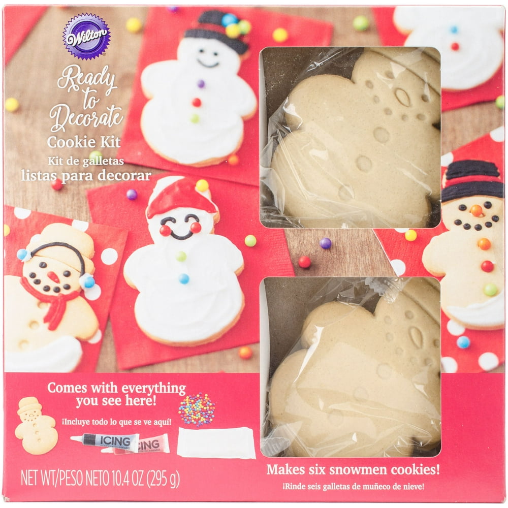 Prebaked Cookie Decorating KitSnowman