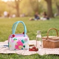 thumbnail image 4 of Dalxymotic Insulated Lunch Bag, Extra-large Insulated Bento Lunch Box, Handheld Meal Carrier with Ice Pack, Reusable Thermal Cooler Tote, for Work, Office, Picnic, Travel, 4 of 6