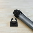 thumbnail image 4 of Soimiss 10Pcs Universal Microphone Clips Black Plastic Wall Mounted Mic Holder for Desk, 4 of 7