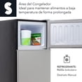 thumbnail image 3 of Refrigerador Frigobar Congelador 2 Puertas 86l 3 Pies 127v, 3 of 5
