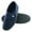 Navy Blue, variant on EUROPEAN SOFTEST Men's 80D Memory Foam House Shoes with Adjustable Closure
