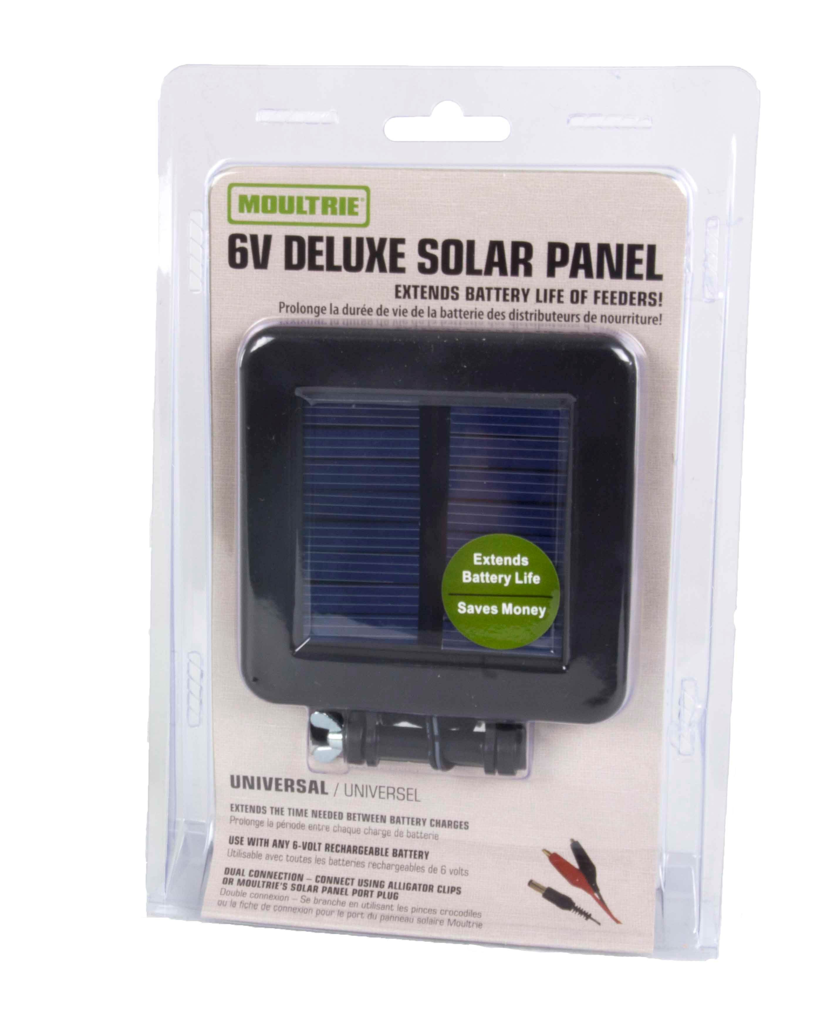 NEW! MOULTRIE Game Feeder 6 Volt Deluxe Solar Power Panel w/ Mounting Bracket - image 4 of 5