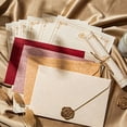 thumbnail image 3 of Antique Stationary Letter Paper and Envelopes Seal Stamp Sticker Set for Wedding, 3 of 10