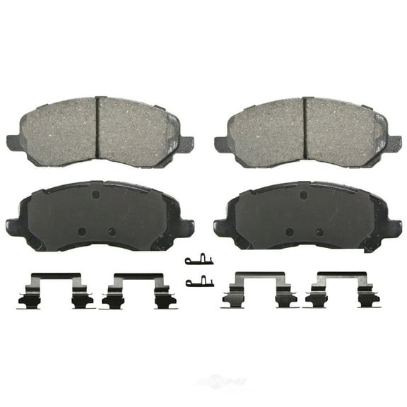 Wagner QuickStop ZD866 Ceramic Disc Brake Pad Set Fits select: 2007-2017 JEEP PATRIOT, 2011-2014 CHRYSLER 200