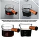 thumbnail image 3 of Bewildely Cafetera y té de grado alimenticio no tóxico y seguro con mango de y boquilla bidireccional anticorrosión de amplia aplicación Juegos de servir café y té 75 ml ml, 3 of 6