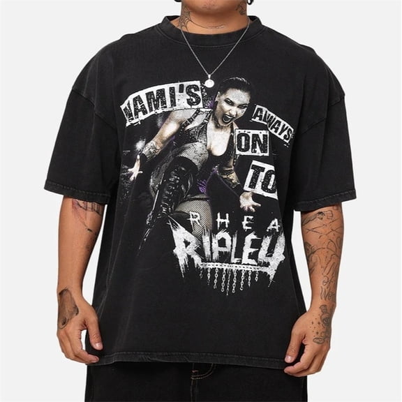 Rhea Ripley Merch Shirt Vintage Unisex Tops Tee Jersey Outdoor Tee Fashion y2k Top
