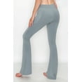 thumbnail image 4 of ALWAYS Women's Leg Flare Bell Bottom Soft Stretchy Pants GREY S, 4 of 6