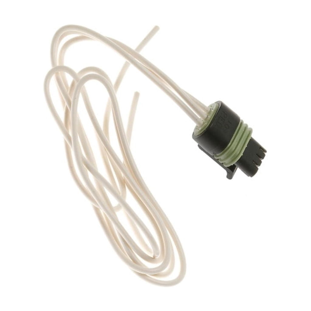 CarLights360 For Volvo S40/V40 2000 01 02 03 2004 Electrical Connector | Plastic | Metal Contact Terminal Material | Blade Terminal | Push On Attachment | Oval | 1 Male Connector | 88987923, 12167116