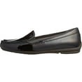 thumbnail image 2 of Rockport Women's Total Motion Driver Moc Black Patent Loafers 6M, 2 of 5