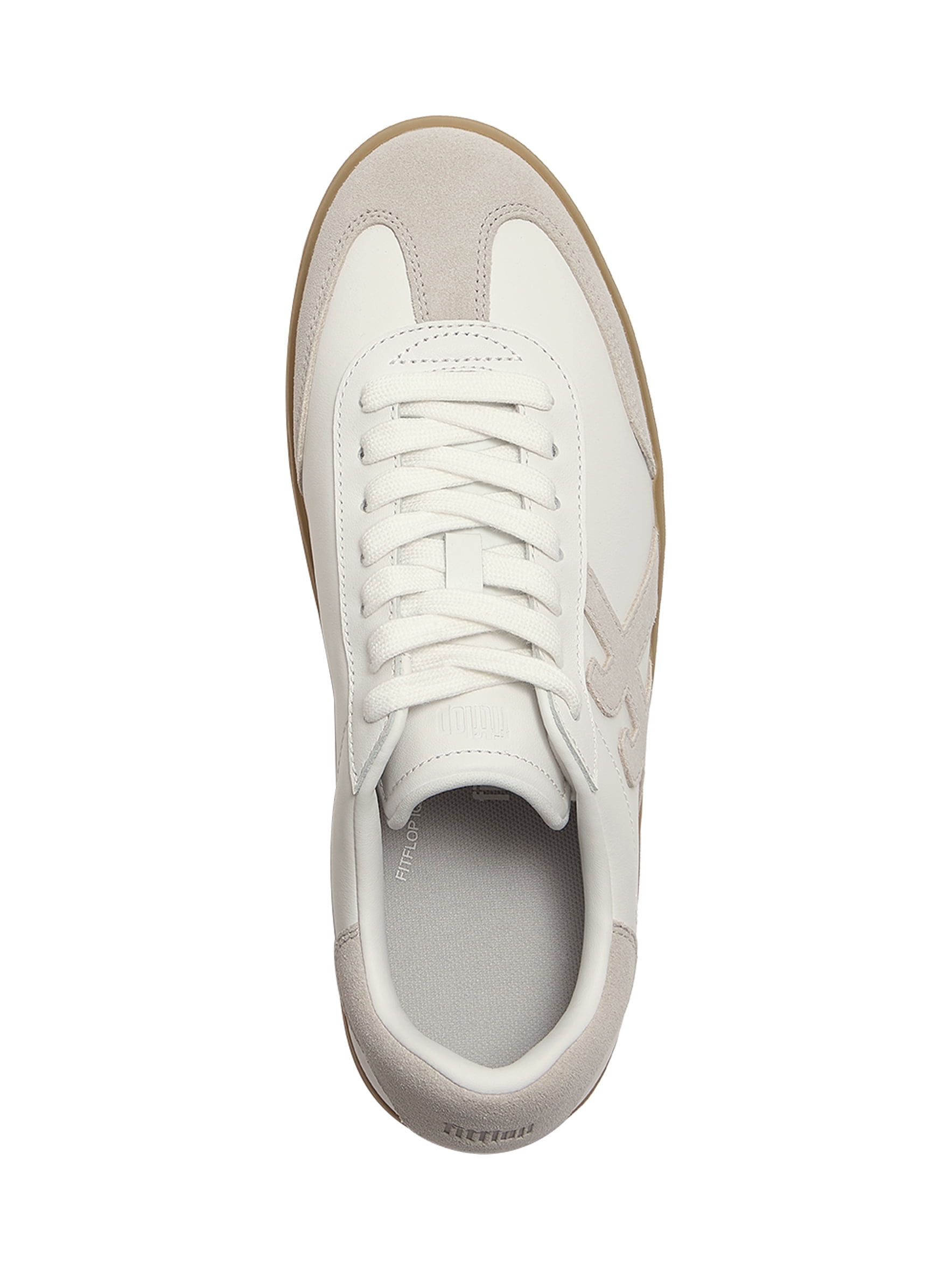 Fitflop Men's The Dash T-Toe Leather/Suede Sneakers