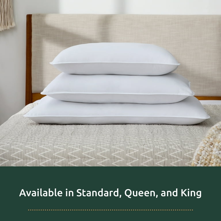 Cozy Essentials 4-Pack King Extra Firm Down Alternative Bed Pillow