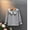 Grey, variant on nvzhuang Toddler Baby Girls Casual Top, Kids Long Sleeve O-Neck Ruffle Solid Color Blouse
