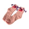 thumbnail image 1 of Calcetines térmicos de terciopelo para mujer y niña, informales, de felpa, gruesos y cálidos, T1 X4W5, 1 of 6