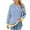 Light Blue, variant on Womens Trendy Sweatshirts Casual Striped Tops Crewneck Oversized Sweatshirts 2024 Fall Clothes 2XL