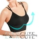 thumbnail image 3 of Sujetadores deportivos Evercute con tiras acolchadas en la espalda cruzada para yoga, 3 of 6
