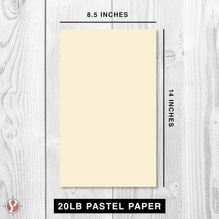 8.5 x 11 Salmon Pastel Color Cardstock Paper - Great for Arts and Crafts,  Wedding Invitations, Cards and Stationery Printing | Medium to Heavy Card