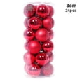 thumbnail image 5 of 24pcs Christmas Ball Ornaments Shatterproof Christmas Tree Balls Decorations Baubles Set Gold 10cm, 5 of 5