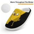 thumbnail image 4 of Adventure Time Jake The Dog Kids Slippers Boys Girls Warm Soft Memory Foam House Slippers Non-Slip Winter Home Shoes for Indoor Outdoor, 4 of 8