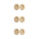 thumbnail image 1 of Sidaley 2 almohadillas para auriculares para juegos, accesorios de protección auditiva con estampado Floral, reemplazo de almohadillas para Type1 NO1, 1 of 6