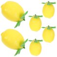 thumbnail image 1 of unbranded 6Ud Artificiales De Amarillo Con Hojas Para De Y Fotografía, 1 of 6