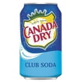 thumbnail image 2 of Canada Dry Club Soda, 12 fl oz Cans, 24 Pack Sparkling Carbonated Water, 2 of 5