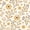 Color 2, variant on Peel and Stick Wallpaper Vintage Floral Folk Art Blue Cream Botanical Motifs 17.7in x 118in Contact Paper Removable Self Adhesive Wall Mural Wall Decor for Bedroom Kitchen Cabinets