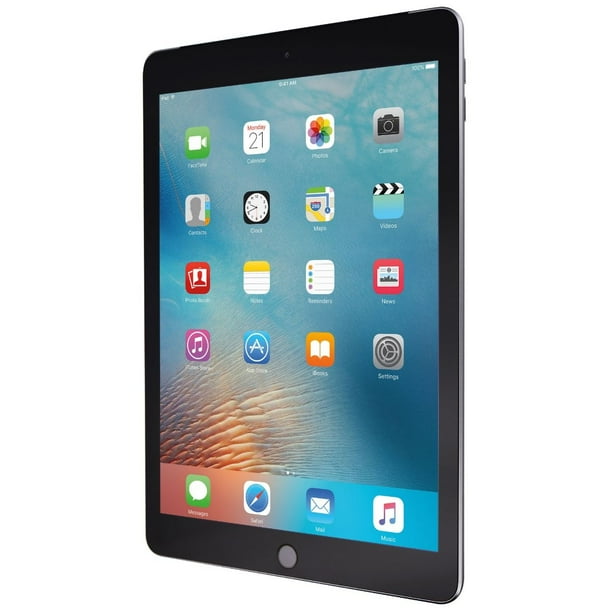 Apple Ipad 9 7 Inch Tablet Wi Fi Cellular Unlocked A13 32gb Space Gray Refurbished Walmart Com Walmart Com