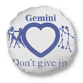 thumbnail image 1 of Motivation Constellation Love Geni Round Throw Pillow Home Decoration Cushion, 1 of 3