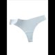 thumbnail image 4 of Ropa Interior de Seda Helada para Mujer, Entrepierna de Algodón, Tiro Bajo, Agradable para la Piel, Color Liso, Talla Grande. Azul M, 4 of 9