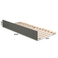 thumbnail image 7 of Urban Trundle Bed Twin Extra Long in Grey, 7 of 7