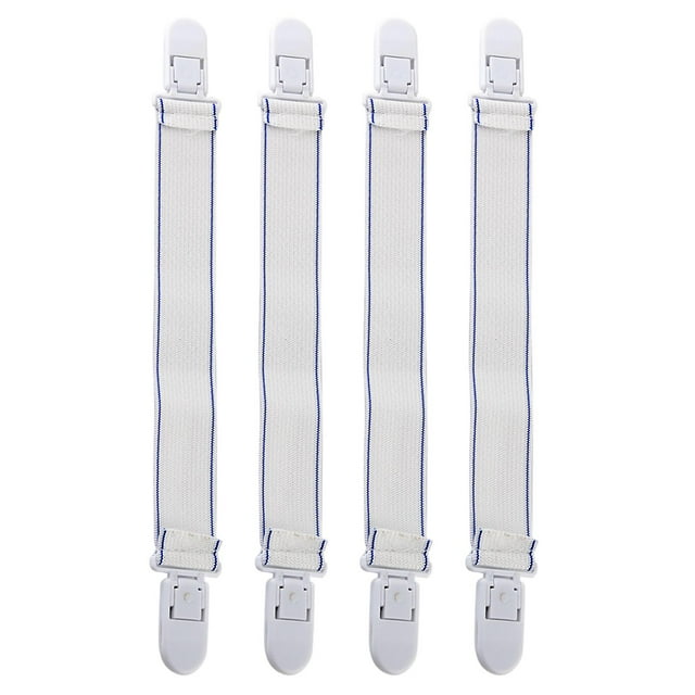 4Pcs Multipurpose Bed Sheet Clip Grippers Fasteners Mattress Holder Clothes Pegs
