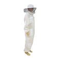 thumbnail image 4 of 3 Layers Breathable Ventilated Beekeeping Suit With Round Veil Professional Beekeeper Anti Bee Protective Clothing ,Comfortable Fit, 4 of 6