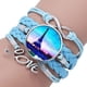 thumbnail image 2 of Pulsera tejida con transferencia de calor, pulsera en blanco, hecha a mano, material de base para bricolaje, joyería, 2 of 5