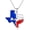 02-Texas Cowboy, variant on Texas Cowboy Necklace 925 Sterling Silver Cowboy American Texas Flag Necklaces Cowboy Jewelry for Women Christmas Birthday