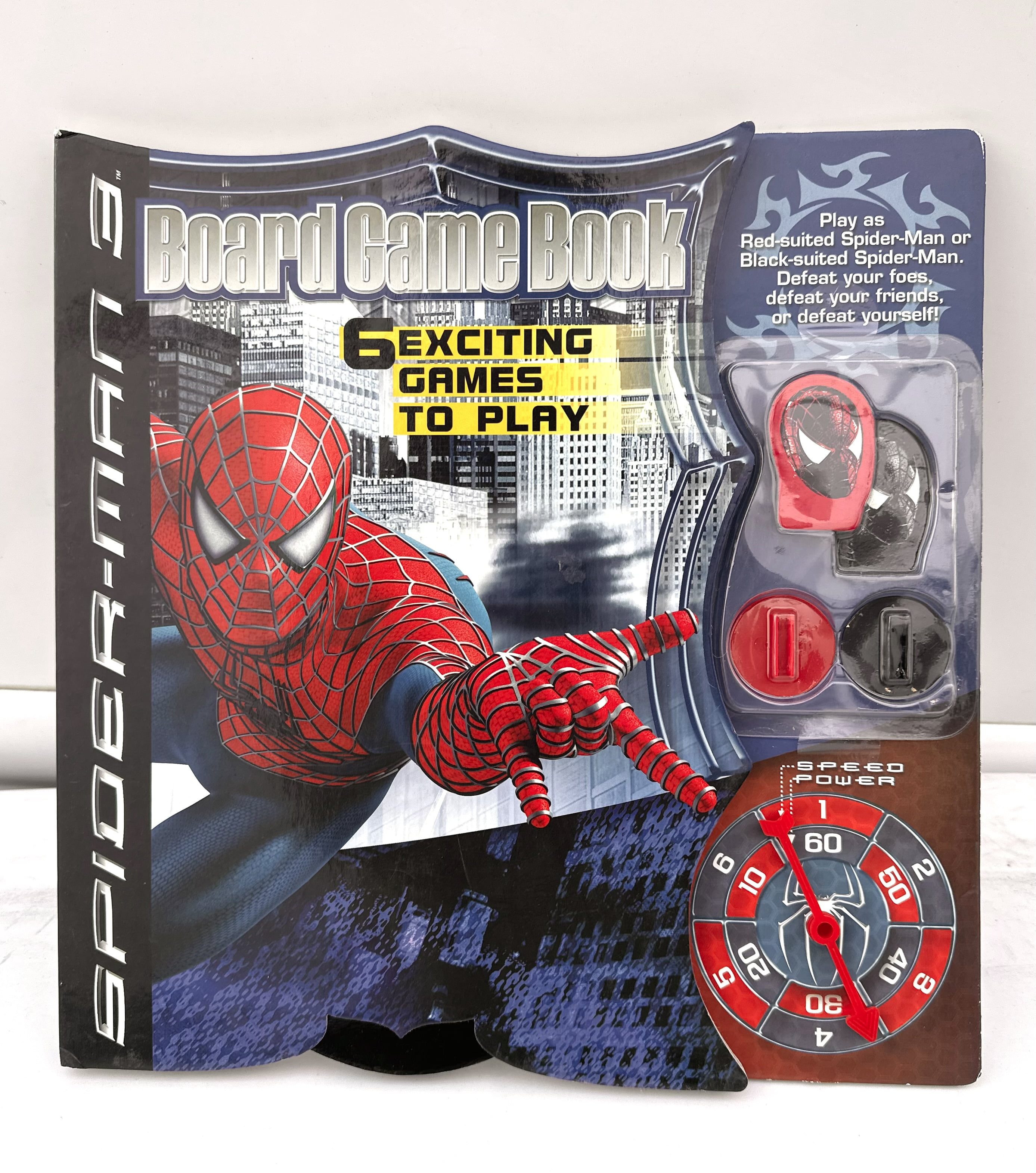 Spiderman Board Game Book - 6 Exciting Games To Play. 