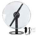 thumbnail image 2 of Domqga 32cm 3D Holographic Projector Phone APP Hologram Display Advertising Fan Stand, 2 of 8