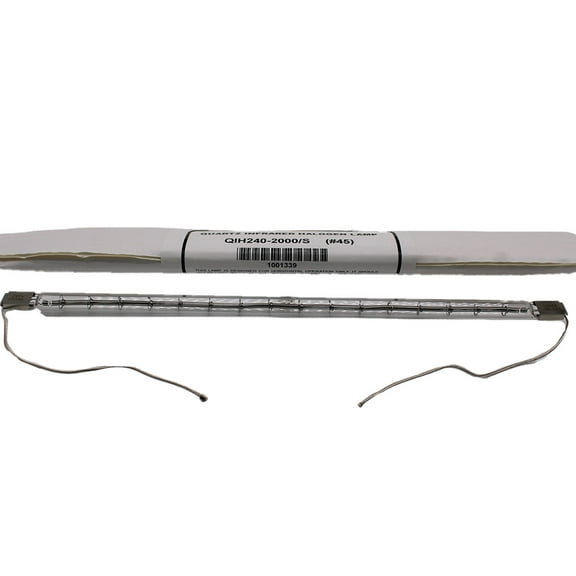 Ushio 2000 Quartz Infrared Heater QIH240-2000/S Halogen Lamp precision-controlled infrared heating - 1 Unit per pack