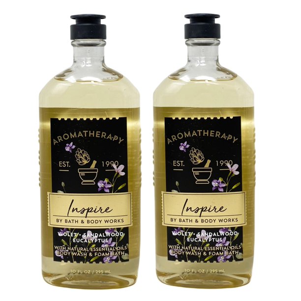 Bath & Body Works Aromatherapy INSPIRE VIOLET SANDALWOOD EUCALYPTUS