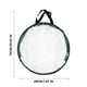 thumbnail image 3 of Bolsa de Almacenamiento Transparente de Pvc para Coronas Navideñas, Organizador Colgante de Decoración Navideña a Prueba de Polvo y Humedad, 29,92 X 7,87 Pulgadas, 3 of 6